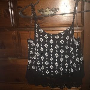 Crop top tank
